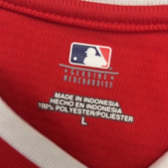 Mens Cincinnati Reds jersey Sz L - Picture 3 of 4